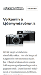 Mobile Screenshot of ljosmyndavorur.is